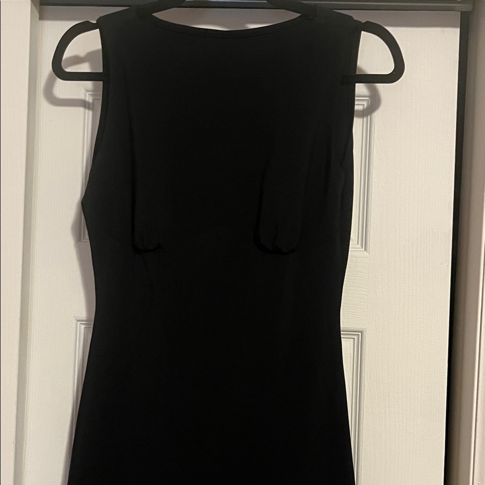 OGL Sleek Black Mini Dress